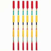 (买就送布袋)金钱杆打钱杆打花棍莲香棒霸王鞭竹连响棒连厢舞Q5|黑色金典100厘米18铜钱红黄流苏