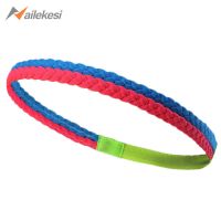 运动发带女头带阻汗带导汗跑步防汗防滑头套瑜伽吸汗头带洗脸街舞|红色蓝色