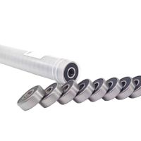 溜冰轮滑旱冰鞋轮子608轴承滑板扭扭车三轮童车通用微型608配件J6|进口质量608-2RZ--10个