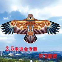 潍坊风筝1.6米、2.5米、3.5米大老鹰前撑杆老鹰儿童风筝成人风筝