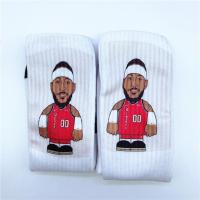 球星篮球运动袜子漫画头像潮流科比詹姆斯库里欧文街头精英长筒袜H4|安东尼 均码