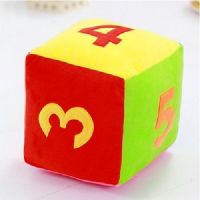 创意大号色子骰子筛子甩子抱枕儿童数字毛绒玩具靠垫宝宝益智玩具A4