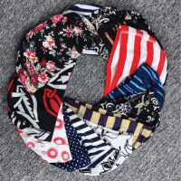 正品成人男女时尚印花温泉度假舒适不勒头韩版防水布泳帽O3