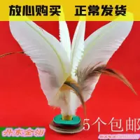 丹东金翎毽球 毽子 花毽 比赛毽球 大白毽 鸡毛毽子 耐踢 H9