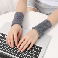 秋冬季羊绒护腕男女加厚保暖护手腕套关节防寒手臂套袖时尚假袖子X5