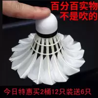 [买2送1]羽毛球金翔6/12只装耐打训练羽毛球室内室外比赛羽毛球X9|[训练用]3只装