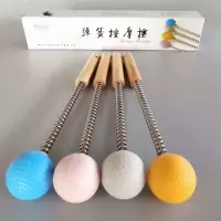 高尔夫球胶弹簧按摩捶按摩锤经络敲打锤背腿肩颈椎敲背锤按摩棒