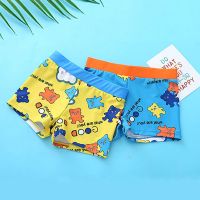 儿童游泳裤 男童中小童男宝宝泳裤速干短裤学游泳男孩游泳装K6