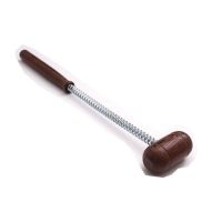 新款鸡翅木弹簧按摩锤子敲背捶腿部全身穴位拍打经络按摩器敲打锤B6