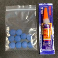 皮头台球皮头杆头桌球杆皮头枪头台球公杆皮头10小头大J8|蓝宝石皮头10mm10粒送胶水