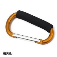 轮滑鞋提扣挂钩提手提勾平花鞋溜冰鞋手提勾多用加粗拎物器提鞋器I4|橘黄[多用提扣]