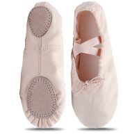 儿童舞蹈鞋女民族舞成人软底帆布猫爪鞋黑芭蕾舞练功鞋形体操鞋Z1