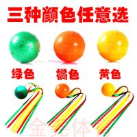 太极柔力球正品免充气塑料沙球飘带球表演彩带球柔力球初学者Q2
