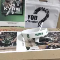 欧文篮球手环篮网队 球星德鲁大叔款运动硅胶腕带 情侣款手腕T3