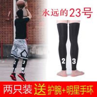 篮球护腿裤袜加长运动护膝男保暖小腿护套袜套丝袜女跑步护具装备