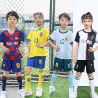 幼儿园宝宝儿童足球服套装男女童中小学生足球衣训练服定制衣E9