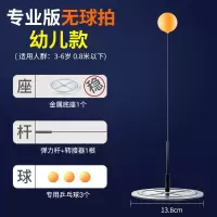 弹力软轴乒乓球训练器自练神器专业家用抖音同款儿童防视力兵兵球H5|专业版(幼儿3-6岁)无球拍