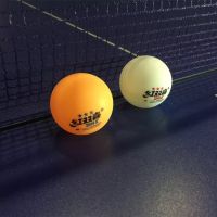 红双喜赛璐璐正品40球大赛专用球级高弹性训练耐打乒乓球正品Z2|20只散装赛璐璐黄