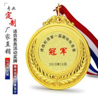 金属奖牌定做奖牌挂牌制作马拉松运动会比赛金牌定制儿童荣誉奖章