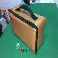 麻将包手提革加厚双拉链麻将牌收纳袋收纳包通用麻将收纳袋B0|皮革麻将拉链包颜色随机发