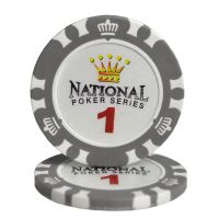 筹码币德州扑克百家乐黑杰克21点梭哈轮盘骰宝麻将棋牌室专用卡片I0|面值1(10片)