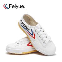 太极文飞跃鞋武术鞋帆布鞋田径小白鞋男女鞋中招考试专用鞋D6