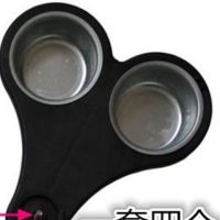 餐桌麻将桌茶几茶水架全自动麻将机烟缸烟灰缸麻雀台托杯架放水架|两孔烟缸一个