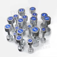 钢制哑铃男士 电镀镀铬纯钢哑铃家用 1~10公斤 建设器材商用家用B2