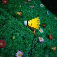 发光尼龙羽毛球夜光羽毛球耐打不烂球仿风尼龙球(可变换颜色款)W4|四个装发光尼龙羽毛球