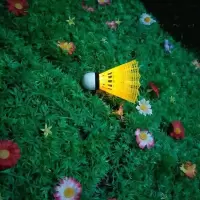 发光尼龙羽毛球夜光羽毛球耐打不烂球仿风尼龙球(可变换颜色款)W4|四个装发光尼龙羽毛球