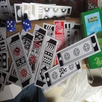 老人牌老太太牌掛胡牌纸牌别棍憋棍山西张家口鱼牌老婆纸长条牌|1副赠骰子2粒