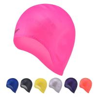 护耳泳帽女士长发防水护发硅胶游泳帽游泳馆低价泳帽厂家直销Y6