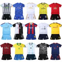 阿根廷巴萨队足球服儿童装套装男女款定制印号码会出场服A0