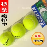 3个网球正品双人对打网球练习球耐打网球专业比赛训练球B3