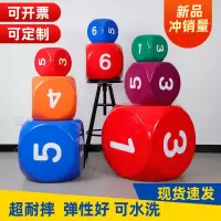 泡沫大骰子大号巨型数字色子道具教具超大码筛子跑团塞子玩具M4