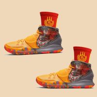 欧文6篮球运动袜子北京上海广州世界东京洛杉矶马尼拉毛巾底|玫红色北京配色1双装 均码