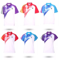 特价短袖恤背心翻领上衣羽毛球服休闲运动短裤男女装韩修身透气H9