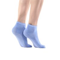 [2双]点胶防滑瑜伽袜子女舞蹈袜按摩袜吸汗透气专业运动健身袜V2