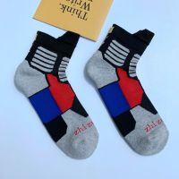 袜子男短袜运动袜中筒篮球袜低帮防滑臭吸汗加厚专业跑步袜G1|黑色