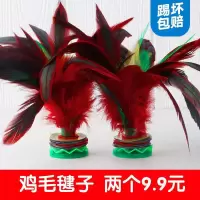 毽子儿童小学生踺子毽球运动健子鸡毛键子耐踢比赛专用成人健身