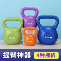 健身壶铃家用健身器材竞技运动女士训练手臂深蹲提臀灌沙男士哑铃Q0