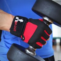 半指健身运动手套男女防滑耐磨透气护腕加压器械锻炼训练哑铃手套C6