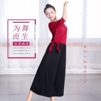 莫代尔舞蹈套装上衣女成人练功服拉丁舞民族舞古典舞现代舞形体服O8
