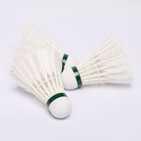 [买二送一]12只装3只装耐打羽毛球正品训练运动羽毛球W2|3只装耐打款白羽