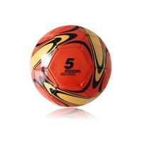 五5号成人标准训练足球台风花型儿童玩具礼物送气针网袋气筒P1