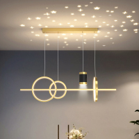 VVS美学灯 新款北欧餐厅灯吊灯led简约时尚满天星个性创意餐厅餐桌吧台灯具灯饰