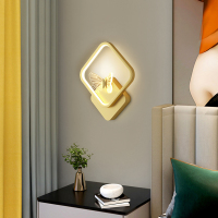 VVS美学灯 新款LED现代轻奢壁灯卧室床头灯北欧客厅简约电视柜创意过道走廊背景墙壁灯具灯饰