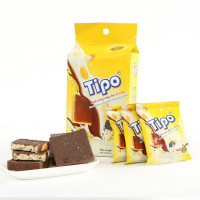 友谊牌(TIPO) 巧克力芝麻味奶酥脆面包干135g