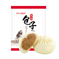 仁齐 运福记 猪肉包 10只 800g/袋