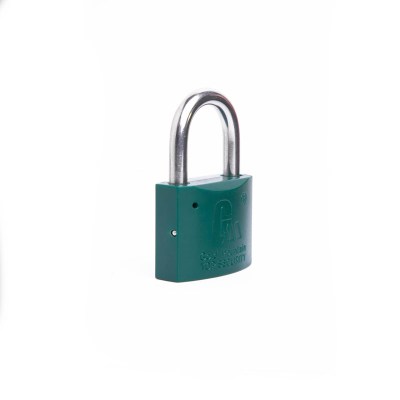 金岳 塑钢锁40mm通开叶片钥匙(绿色)